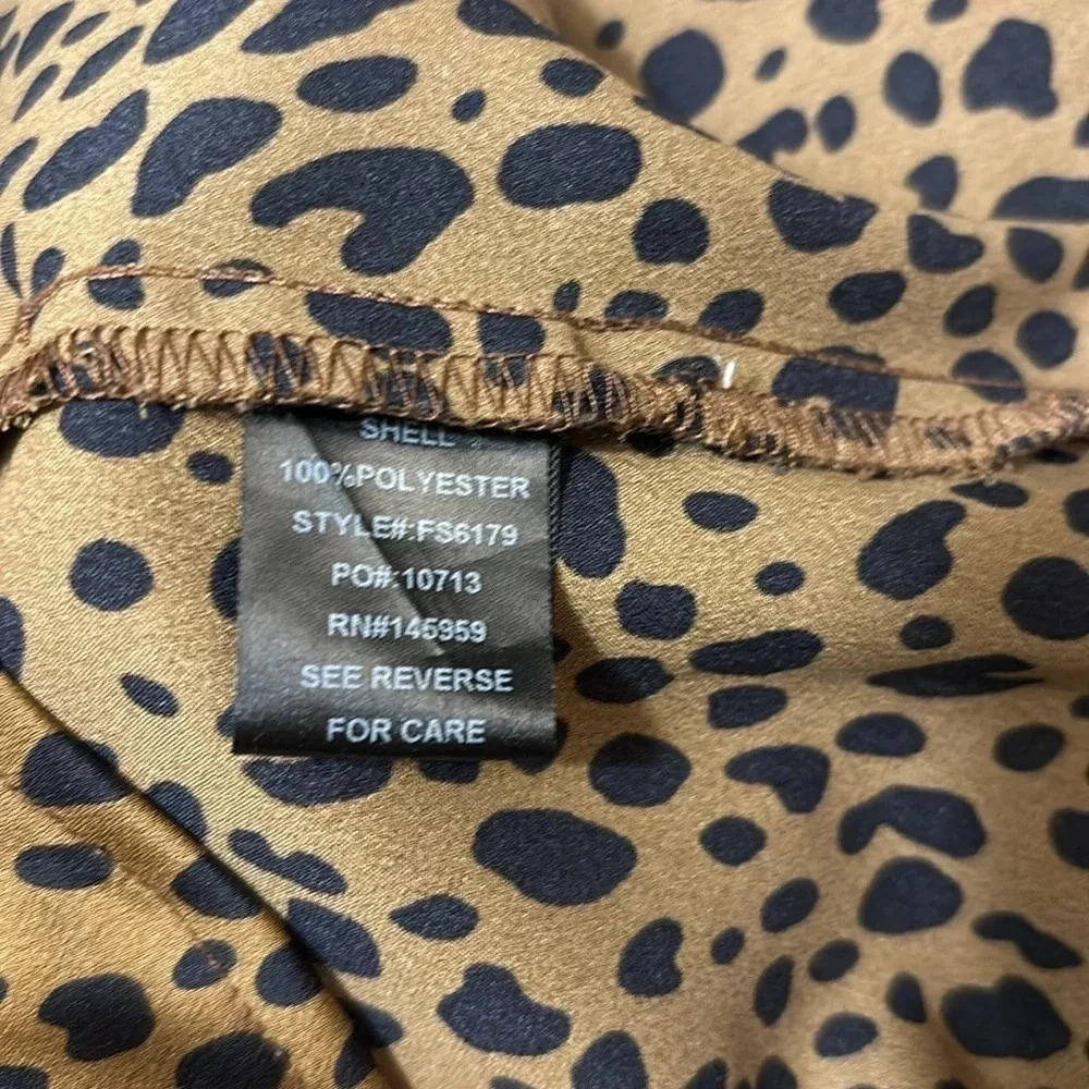 Dress Forum Animal Print Midi Skirt size L - Picture 6 of 9